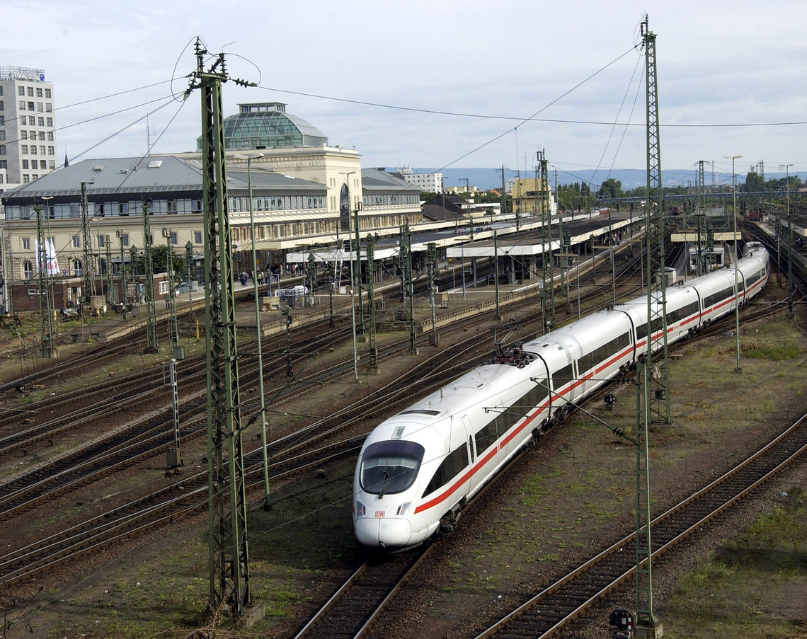 ICE-Knoten Hauptbahnhof Mannheim | © Rhein-Neckar